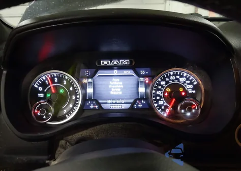 2019 Ram 1500 Big Horn/Lone Star 4X4 5'7 Box z USA, uszkodzony, nr VIN 1C6SRFFT7KN578581